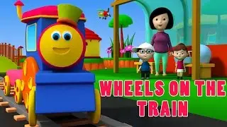 Le ruote del treno | bob le ruote del treno sul treno | Wheels On The Train | Bob The Train