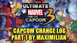 CAPCOM CHANGE LOG: PART 1 - Ultimate Marvel vs Capcom 3