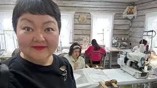 4ый день алтайки в Холуе #русские #иваново #холуй #шкатулки #промыслы #русскаядеревня #вышивка