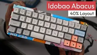 My first 40% build - IDOBAO Abacus ID42