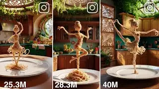 New Trending Instagram Reels with Ai |Dancing Noodles ai Video Editing |LumaLab & Leonardo Ai
