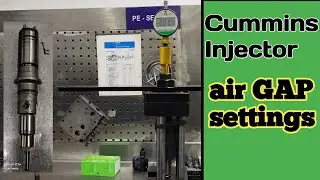 Cummins injector repair ! Cummins injector air gap settings ! Cummins injector stage 3 settings