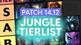 PATCH 14.12: SOLOQ JUNGLE Tierlist - League of Legends