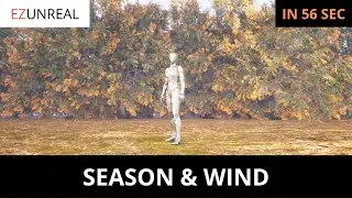 How to add Season and Wind to Your Quixel Trees Unreal Engine 5