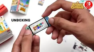 DIY Miniature Nintendo Switch Unboxing | Miniature Dollhouse Toys | Miniature unboxing video