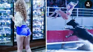 TOTAL IDIOTS AT WORK Caught On Camera | Instant Regret Fails Compilation 2024 #34