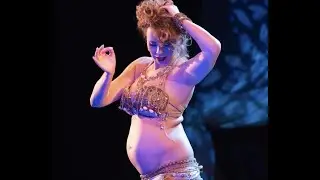 Jamilah in Prague 2022 - #drumsolo #pregnant #bellydance