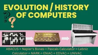 Evolution of Computers Assignment | Computer History | @quicklearnerss