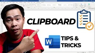 Copy & Paste Multiples Items to Clipboard in Word | MS Word Tricks