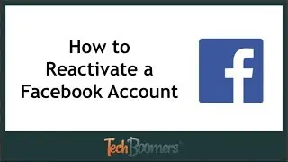 How to Reactivate Facebook Account