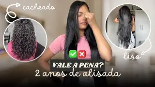 DOIS Anos de Cabelo ALISADO | VALE A PENA? - Andressa Veras