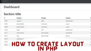 Layout in PHP 7 and bootstrap 5 | Convert HTML Theme File into PHP template (Hindi)