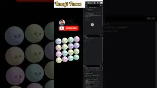 How to make Smiley Emoji using HTML and CSS || #webdevelopment #csstricks #shorts #pallaviwebmaster