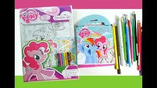 My little pony Activity Book MLP coloring pages for kids Colouring set