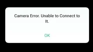 camera error unable to connect oppo a3s