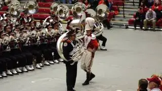 Script Ohio Cy Aalaei iDotter at Skull Session Ohio State Marching Band 11 26 2016 OSU vs MI