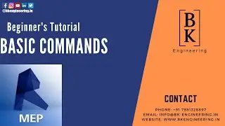 Basic COmmands Revit Architecture | Wall, Split, Trim, Extend | Tutorial | BK Engineering