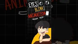 How to Make Eye blinking Animation ft. mobile animation 📱✍🏻