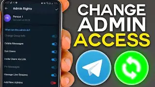How to Change Admin Access on Telegram in 2025