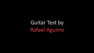 Rafael Aguirre - Guitar Test - Festival Sor 2022