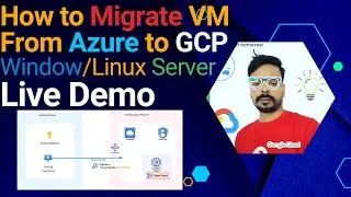 How to Migrate Microsoft Azure VM to Compute Engine using Migrate to Virtual Machine-Part-1highlight