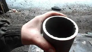 Как разметить трубу для резки под 90 градусов за 5 секунд. How to mark and cut  pipe neat and square