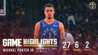 Michael Porter Jr. Season High 27 Points | Full Game Highlights