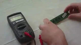 How to check RAM with Multimeter.