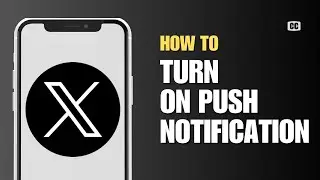 How to Turn On Push Notification on Twitter (2024)