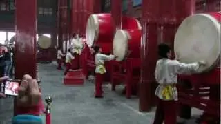 Drum Performance at Beijing Drum Tower