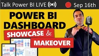 Power BI Dashboard Showcase & Makeover (▶️ REPLAY: Sep 16)