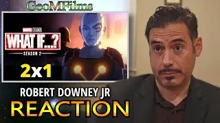 Robert Downey Jr REACTION | WHAT IF Season 2 Ep1 | Deepfake