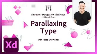 Parallax Type | Xd Typography Challenge | Adobe Creative Cloud