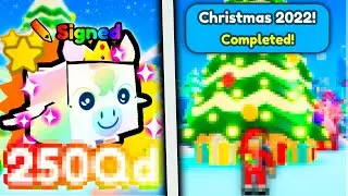 🎄*БЕСПЛАТНЫЕ ХУГИ* СЛИВЫ НОВОГО НОВОГОДНЕГО ОБНОВЛЕНИЯ в PET SIMULATOR X ROBLOX!🎄 РОБЛОКС ХУГИ ГЕМЫ