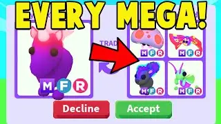 I traded for EVERY MEGA GARDEN PET in Adopt Me!