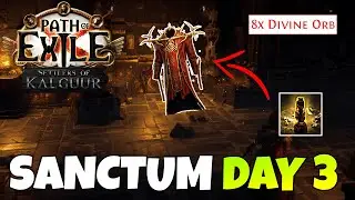 Sanctum Shockwave Totem DAY 3-4 Update & Tips, Afflictions | POE 3.25 Settlers of Kalguur