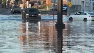 Spencer residents deal with flooding Sunday morning