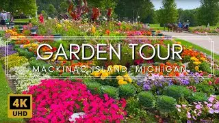 Mackinac Island Garden Tour | The Most Vibrant and Diverse Gardens You'll Ever See!