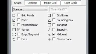 3ds Max: Snaps