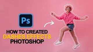 How to Create a Dashed or Dotted Outline Effect in Photoshop | Adobe Photoshop Tutorial