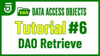 DAO Retrieve | DAO Tutorial for Beginners