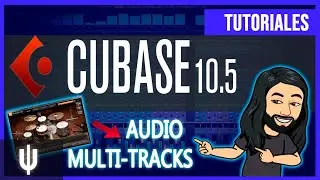 Ezdrummer MIDI A Audio Multipista En Cubase 10.5