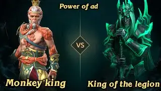 Shadow Fight 4 Arena - Monkey king vs King of the legion