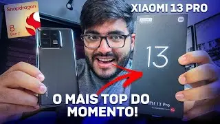 CHEGOU! Xiaomi 13 Pro - O MAIS TOP do momento e MAIS RÁPIDO DO MUNDO