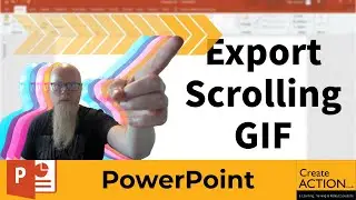 How to make an animated gif in PowerPoint