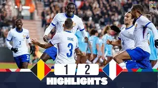 Belgium vs France | 1-2 | Highlights | UEFA Nations League 2024-25 | france vs belgium