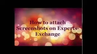 Experts Exchange - Attach Files Embed Pictures