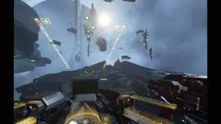 Eve Valkyrie Gameplay Demo  Playstation VR