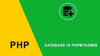 How to create database in phpmyadmin