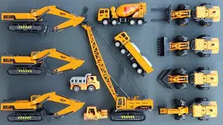 Membersihkan Mainan Mobil Balap, Excavator, Tayo, Jet Tempur, Truk Kontainer, Crane, Pesawat Terbang